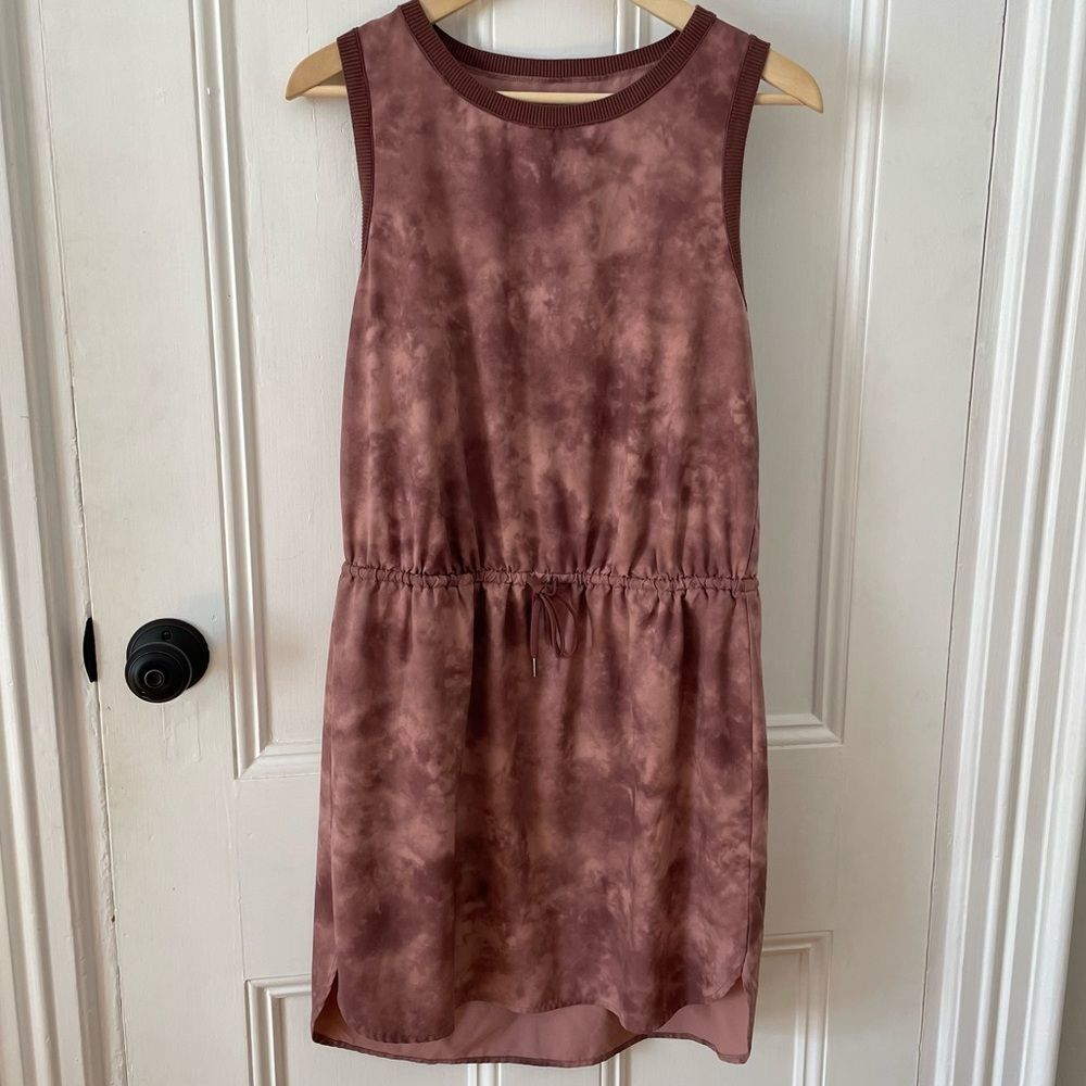 ATHLETA Rincon Activewear Dress Women’s Medium Petite Sleeveless Travel Comfy